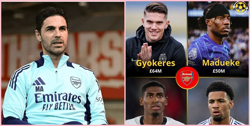 Arsenal chuẩn bị hoàn tất 4 bản hợp đồng trong tuần này